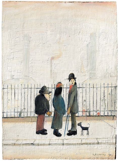 10 things to know about L.S. Lowry | Christie's Lowery Art Paintings, Ls Lowry Paintings, L S Lowry Paintings, Lowry Paintings, Ls Lowry, Architectural Artwork, Laura Carlin, Bristol Poster, L S Lowry