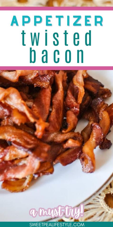 Looking for a crowd-pleasing appetizer? Try this Twisted Bacon oven recipe! Inspired by the viral TikTok trend, this twist on classic bacon adds a crispy, flavorful crunch that’s perfect for parties or gatherings. It’s incredibly easy to make in the oven and will have everyone asking for more. Serve with a dipping sauce for extra flavor, or enjoy as is! Discover why twisted bacon is the latest food trend! Twisted Bacon Recipe, Bacon Twists In Oven, Twisted Bacon, Bacon Twists, Bacon Oven, Oven Baked Bacon, Oven Recipe, Crowd Pleasing Appetizers, Baked Bacon