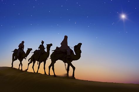 Solar System Images, Re Magi, Christ In Christmas, The Star Of Bethlehem, Religious Christmas Cards, Life Of Christ, Christian Traditions, Star Of Bethlehem, Wise Man