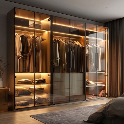 wardrobe design ideas
a wardrobe closet
e wardrobe Glass Wardrobe Design Bedroom, Inside Wardrobe Storage Ideas, Organization Cupboard, Wardrobe Design Bedroom Modern Luxury, Cupboard Storage Ideas, Glass Almirah, Glass Shutter, Wood Wardrobe Design, Modern Wardrobe Design Sliding Doors