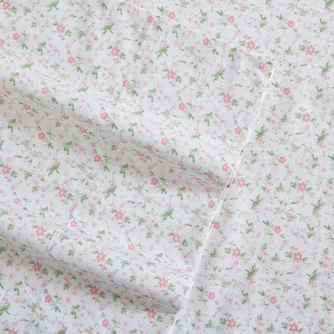 Pink Sheet Set, Pink Bed Sheets, Laura Ashley Home, Flower Sheets, Pink Sheets, Queen Sheets, Percale Sheets, Floral Bedding, Bedding Basics