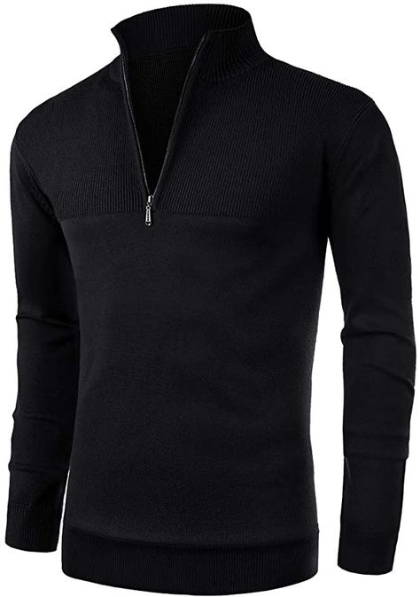 Sweater Half Zip, Men Closet, Polo Pullover, Henley Sweater, Jewelry Men, Mens Henley, Crewneck Design, Stylish Sweaters, Polo Sweater