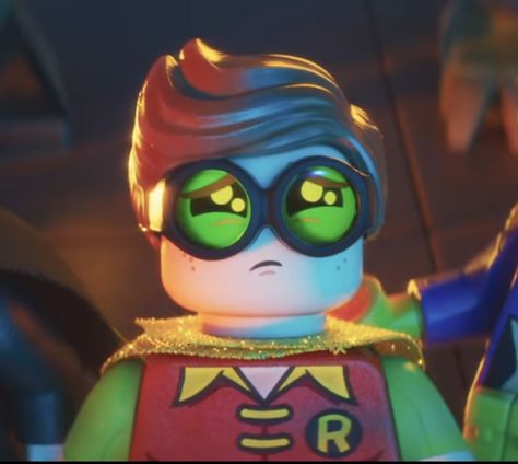 Lego Robin Pfp, Benny Lego Movie Pfp, Lego Batman 2017, Lego Pfp, Lego Robin, Joker Icon, Lego Joker, Lego Batman 2, The Lego Batman Movie