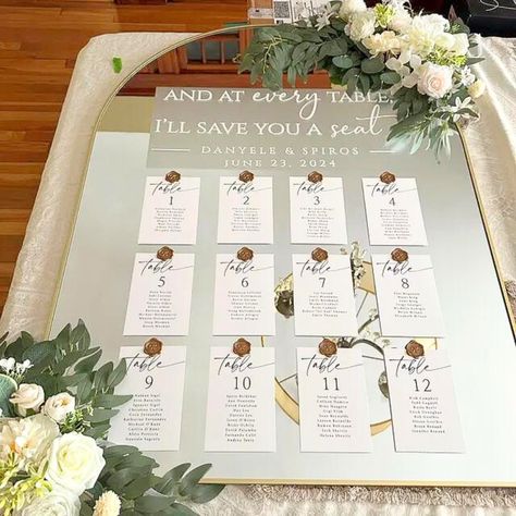 Bringing your wedding vision to life is what we do best! 💍✨ Here's what one of our amazing brides had to say: 'Perfect. I used these cards on my semi-DIY wedding seating chart, and they were exactly what I needed. Fast shipping, too.' Planning your dream wedding? Our Simple Wedding Seating Chart Cards are designed to make your big day as seamless and beautiful as you’ve always imagined. Ready to turn your vision into reality? Shop now and let’s make your wedding unforgettable! 💕 #WeddingSt... Simple Wedding Seating Chart, Seating Chart Wedding Diy, Seating Chart Cards, Unique Wedding Stationery, Wedding Vision, Seating Chart Wedding, Wedding Seating, Seating Chart, Seating Charts