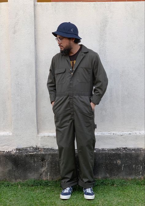 Street style Raden Saleh, Motorcycle Wear, Boiler Suit, Big Mac, Fashion Inspiration, Overalls, Normcore, Ootd, Style Inspiration