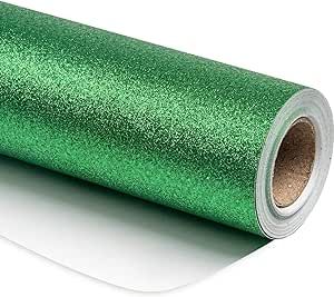 Glitter Wrapping Paper, Green Wrapping Paper, Mini Rolls, Green Texture, Wrapping Gifts, Paper Tape, Green Glitter, Christmas Wrapping Paper, Christmas Wrapping