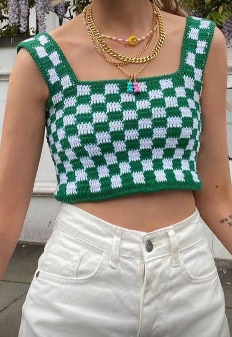 Mesh Crochet Top, Crochet Top Ideas, Mesh Crochet, Mode Crochet, Crochet Business, Crochet Summer Tops, Top Ideas, Crochet Fashion Patterns, Crochet Crop