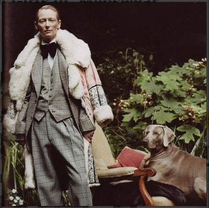 Tilda Swinton as Radclyffe Hall... Dandy Look, Style Androgyne, A Man In A Suit, Dandy Style, Man In A Suit, Paolo Roversi, Tim Walker, Tilda Swinton, Sanya