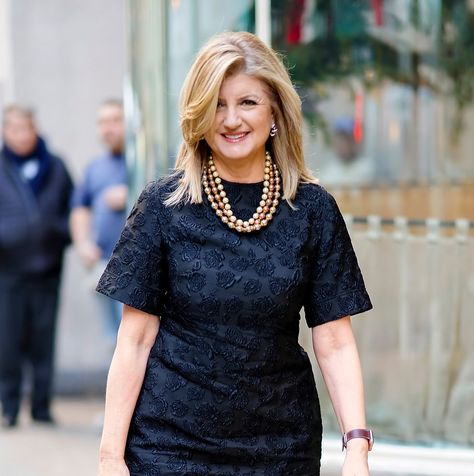 Arianna Huffington Is Pushing Us to Rethink Our Workdays Arianna Huffington, People Change, Transform Your Life, Just The Way, First Night, Things To Think About, Interview, In This Moment