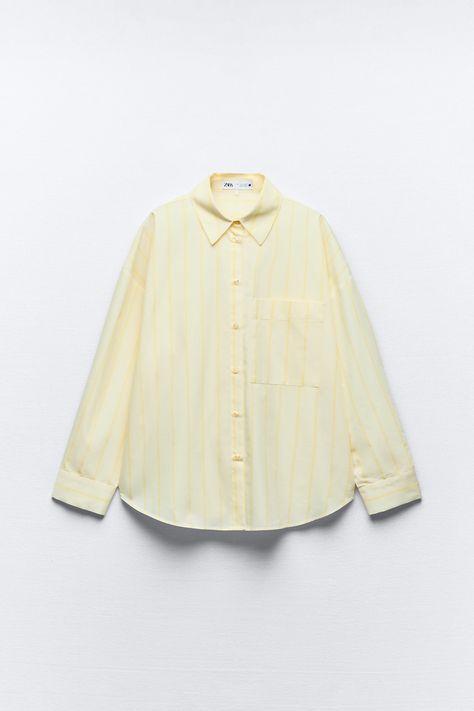 Yellow Shirt, Shirt Blouses Tops, Yellow Shirts, Skirt Co Ord, Shirt Button, Poplin Shirt, Pant Shirt, Blazer Dress, Trouser Jeans