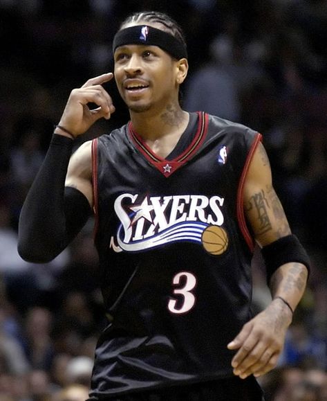 Allen Iverson | It's official: Allen Iverson is coming back to Philadelphia 76ers Allen Iverson Wallpapers, Allen Iverson The Answer, Basketball Tattoos, Nba Mvp, Andre Iguodala, Nba Fashion, Basketball Photography, Nba Wallpapers, Basketball Wallpaper