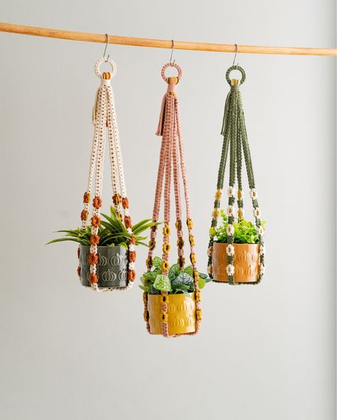 🌟Our Macrame Plant Hanger isn't just any wall planter; it's a chic, simple plant hanger that turns any indoor space into a boho paradise. Whether you’re a seasoned plant parent or a newbie, this plant holder has got your back (and your walls!). ✨ Dive into these heartwarming creations on our website: https://beandaikon.com/products/macrame-plant-holder-for-boho-balcony-garden-decor or feel free to drop us a message anytime. #artisanmade #macramedecor #bohemiandecor #artisanalpresents #homes... Simple Plant Hanger, Boho Balcony, Crochet Plant Hanger, Macrame Planter, Plant Parent, Macrame Plant Holder, Hanger Design, Crochet Plant, Macrame Plant Hangers