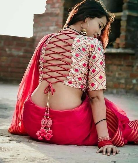 Lace Blouse Design, Backless Blouse Designs, New Saree Blouse Designs, Latest Model Blouse Designs, Fashionable Saree Blouse Designs, Blouse Back Neck Designs, Blouse Design Images, New Blouse Designs, Blouse Designs Indian