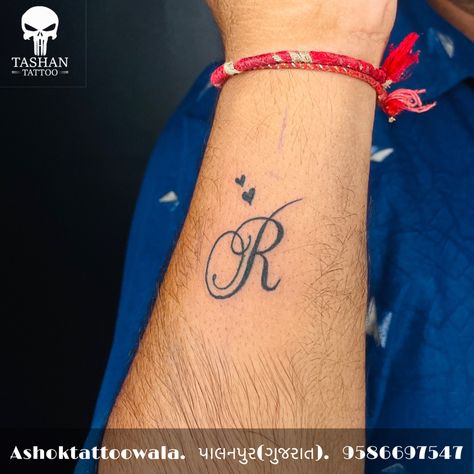 TashanTattoo
AshokTattooWala
S.20. Tirupati plaza
Opp. New bus stand
Near gd modi collage
Palanpur (gujrat)
9586697547
9687533310 R R Tattoo, R Initial Tattoo, R Tattoo Letter, Letter R Tattoo, Couple Tats, Meaningful Word Tattoos, Preschool Valentine Crafts, Preschool Valentine, Side Wrist Tattoos