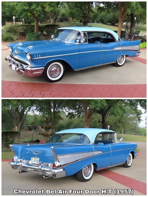 Chevy Bowtie, Old American Cars, 1957 Chevrolet Bel Air, Classic Cars Chevy, 1957 Chevy Bel Air, Automobile Advertising, Cool Old Cars, Old Vintage Cars, 1957 Chevy