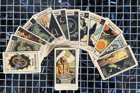 STYLECASTER | Tarot Decks Tarot Deck Aesthetic, Deck Aesthetic, Tarot Prints, Best Tarot Decks, Wild Unknown Tarot, Part Of Fortune, Tarot Aesthetic, Vintage Tarot, Astrology Tarot