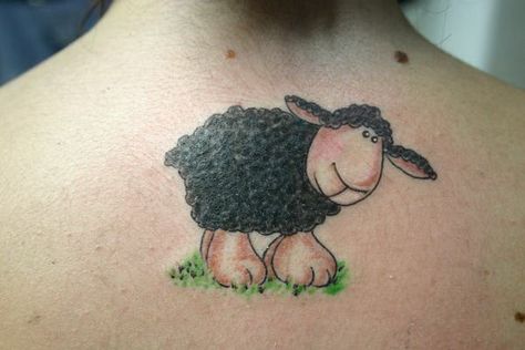 Sheep Tattoos, Black Sheep Tattoo, Atrapasueños Tattoo, Sheep Tattoo, Cuff Tattoo, Black Sheep Of The Family, Family Tattoo, Medusa Tattoo, Tattoo Parlors