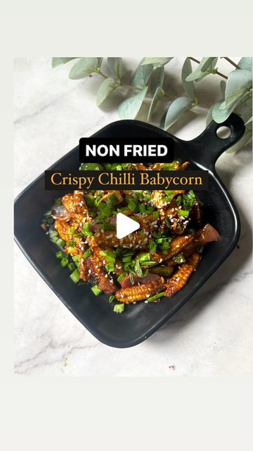 Zestful Flavours | Anjali Kejriwal on Instagram: "NON FRIED BABYCORN❤️ I developed this recipe when I was craving for my favourite appetizer and I didn't want to compromise on my diet. Many people don't have an air fryer and need easy ways to make delicious snacks- this is one such recipe and this one is a keeper! Try it and share it with all those who would like to try it too ❤️ Follow for more such useful recipes @zestfulflavours #recipes #freerecipes #crispybabycorn #chillibabycorn #freerecipes #babycorn #foodporn #foodblogger #recipeoftheday #hack #kitchenhack #chinesefoodlover #chinesefood #kitchensecret #vegetarian #vegetarianrecipes #kitcheninspiration #foryou #learntocook #cookingschool #cookingworkshop #lowcalorie #healthyrecipe #nonfried #healthyfood #healthandwellness #reci Babycorn Recipes, Favourite Appetizer, Delicious Snacks, Favorite Appetizers, Air Fryer Recipes Easy, Indian Dishes, Learn To Cook, Recipe Of The Day, Indian Food