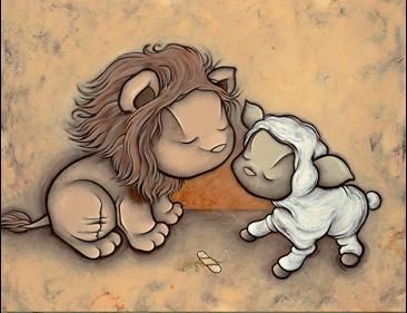 Lion-and-lamb Kurt Halsey, Anchor Drawings, Lion And Lamb, Geometric Animals, Halsey, Amazing Art, Cool Tattoos, Art Tattoo, Lion