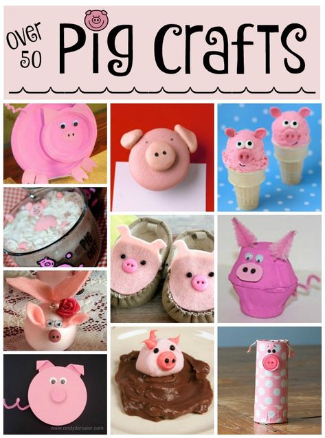 March 1st is National Pig Day! Mostly celebrated in the Midwest, this special day was created in 1972 to give … National Pig Day, Chinese New Year Crafts For Kids, Pig Stuff, February Ideas, Pig Crafts, Piggly Wiggly, Small Pigs, Peppa Pig Birthday Party, Funny Pigs