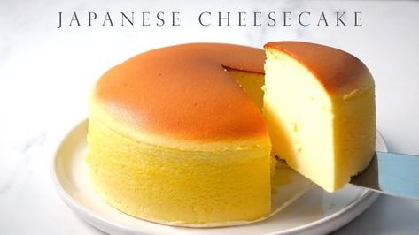 Japanese Souffle Cheesecake, Cheesecake Souffle, Uncle Tetsu, Souffle Cheesecake, Japanese Cakes, Fluffy Cheesecake, Cotton Cheesecake, Chocolate Chia Seed Pudding, Molten Chocolate Lava Cake