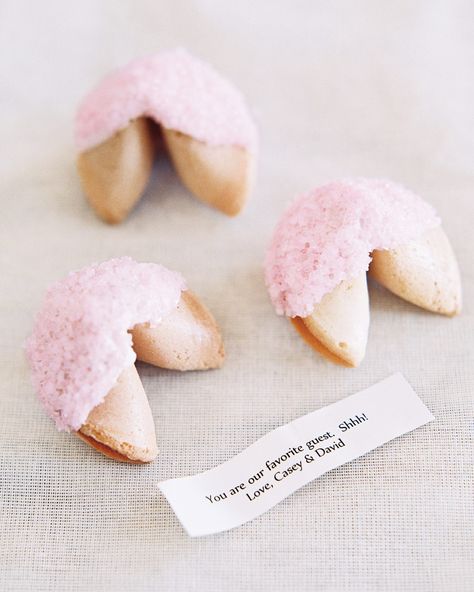 Fortune Cookies Funny Wedding Pictures, Cookie Wedding Favors, Wedding Cake Alternatives, Dessert Bar Wedding, Fortune Cookies, Cookie Favors, Wedding Dessert Table, Traditional Cakes, Martha Stewart Weddings