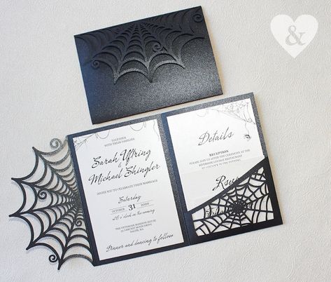 Spider Web Template, Template Envelope, Gothic Wedding Invitations, Marsala Wedding Invitation, Burgundy Invitations, Halloween Wedding Invitations, Halloween Themed Wedding, Low Cost Wedding, Burgundy Wedding Invitations