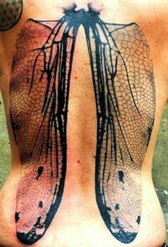 Dragonfly wings on back Dragonfly Tattoos, Wing Tattoos On Back, Insect Tattoo, Wing Tattoo, Dragonfly Wings, Dragonfly Tattoo, Wings Tattoo, Tattoo Life, Nature Tattoos