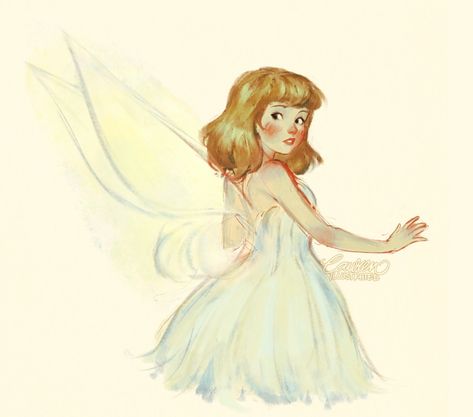 (1) Some Tinkerbell sketches I did the other day – @laurenillustrated on Tumblr Pixie Hollow Book Illustrations, Tinker Bell Pixie Hollow, Tinker Bell Book Illustrations, Tinkerbell And Friends Fanart, Disney Fairies Aesthetic, Fairy Cartoon Drawing, Tinker Bell Fanart, Little Women Drawing, Fairy Vibes Aesthetic