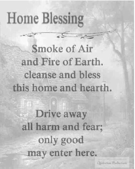 Smoke fire, earth and air. Bless the world of home and hearth. Smudging Prayer, House Cleansing, Home Blessing, School Of Life, House Blessing, Magick Spells, Wiccan Spell Book, Spells Witchcraft, Practical Magic