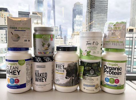 The Best-Tasting Protein Powders — Eat This Not That Low Inflammation Diet, Best Tasting Protein Powder, Protien Powders, Healthiest Protein Powder, Plant Protein Powder, Clean Protein, Plant Based Protein Powder, Eat This Not That, Protein Powder Recipes