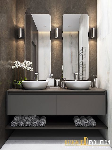 Bad Inspiration, Bathroom Design Luxury, Modern Bathroom Decor, Dream Bathrooms, Bathroom Layout, Elegant Bathroom, Bathroom Remodel Master, Contemporary Bathroom, Modern Bathroom Design