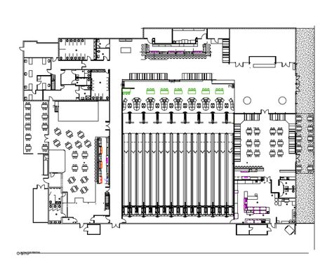 Bowling Floor Plan, Bowling Center Architecture, Bowling Alley Layout, Bowling Alley Floor Plan, Bowling Ideas, Bar Lounge Area, Roller Skating Rink, Bowling Center, Jazz Lounge