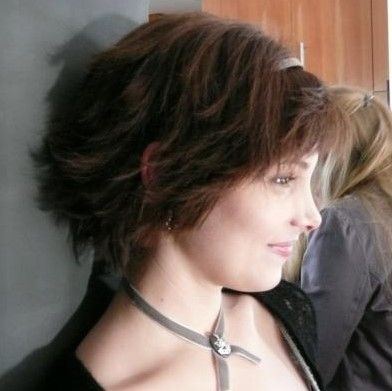 Alice Cullen, Short Hair, A Woman, Silver, Hair, Black