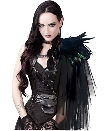 Roaring 20s Outfit, Evil Queen Costume, Raven Costume, Crow Costume, Costume Viking, Black Swan Costume, Steampunk Party, Maleficent Costume, Burlesque Costume