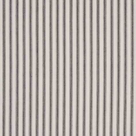 Wellfleet Ticking Stripe - Black Fabric | Schumacher Ticking Stripe Fabric, Flame Test, Elegant Living Room Design, Aqua Wallpaper, Waverly Fabric, Navy Wallpaper, Schumacher Fabric, Ticking Fabric, Teal Wallpaper