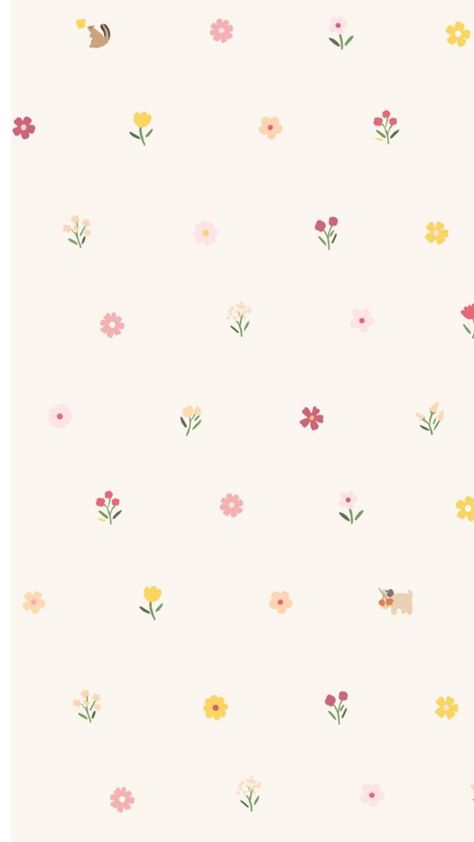 Cute April Wallpaper, Phone Wallpaper Pastel, Whats Wallpaper, Easy Room Decor, Phone Wallpaper Boho, Floral Wallpaper Iphone, Wallpaper Doodle, Cute Flower Wallpapers, Spring Wallpaper