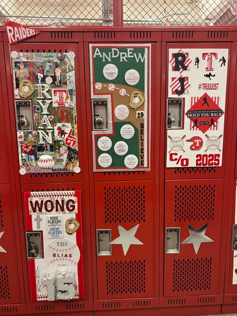 Baseball Locker Decorations, Locker Decorations, Best Player, Softball, Lockers, Party Time, High School, Baseball