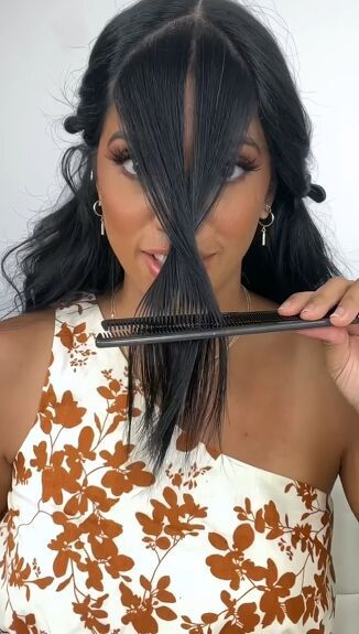 Long Curtain Bangs, Short Mullet, Bangs Wavy Hair, Bangs Tutorial, Face Framing Curtain Bangs, Girl Mullet, Hair Mullet, Face Framing Bangs, Haircut With Bangs