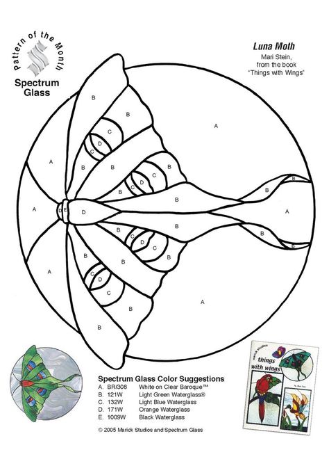 Luna Moth Template, Stained Glass Insect Patterns, Luna Moth Pattern, Sunflower Stained Glass Patterns Printable, Stained Glass Projects Free Pattern, Stained Glass Moth Pattern, Stained Glass Luna Moth, Luna Moth Stained Glass Pattern, Cute Stained Glass Patterns