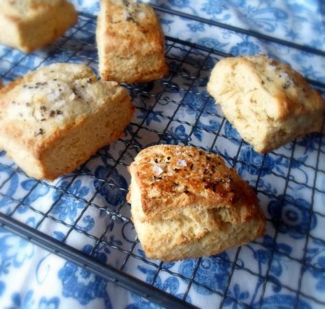 The English Kitchen: Cornmeal Scones Cornmeal Scones, Cornmeal Recipes, Cherry Scones, Different Types Of Bread, The English Kitchen, English Kitchen, Muffin Bread, English Kitchens, Pastry Blender