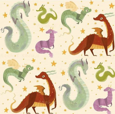 Lunar New Year Dragon Illustration, Dragon Illustration Simple, Dragon Illustration Design, Dragon Illustration Cute, Dragon Illustration Art, Cute Dragon Illustration, Cute Dragon Art, Dragons Illustration, Nest Illustration