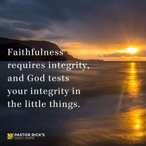 Being Faithful in the Little Things Examination Quotes, Meaning Of Grace, Integrity Quotes, Be Faithful, Magic Quotes, Leadership Is, Prayers For Strength, Spiritual Thoughts, Truth Of Life