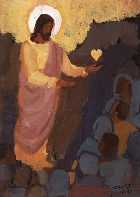 J Kirk Richards, Jesus Drawings, Jesus Christ Artwork, Lds Art, Bible Illustrations, Jesus Christ Art, Christian Artwork, Spiritual Artwork, Jesus Painting