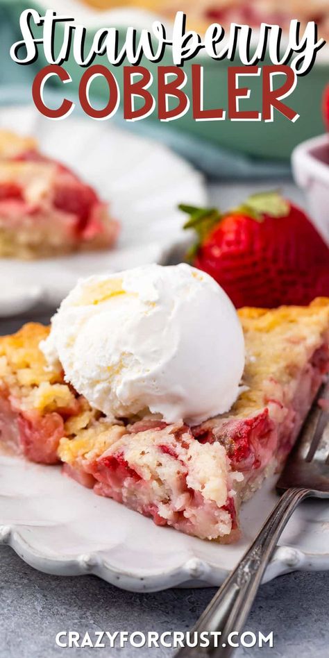 Easy Strawberry Cobbler, Easy Cobbler Recipe, Biscuit Cobbler, Easy Cobbler, Cobbler Recipes Easy, Strawberry Cobbler, Cobbler Recipe, Easy Strawberry, Hand Pies