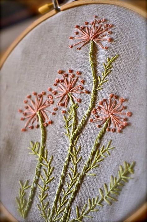 Sulaman Pita, Pola Sulam, Simple Embroidery, Hand Embroidery Design Patterns, 자수 디자인, Silk Ribbon Embroidery, Crewel Embroidery, Hand Embroidery Stitches, Hand Embroidery Design