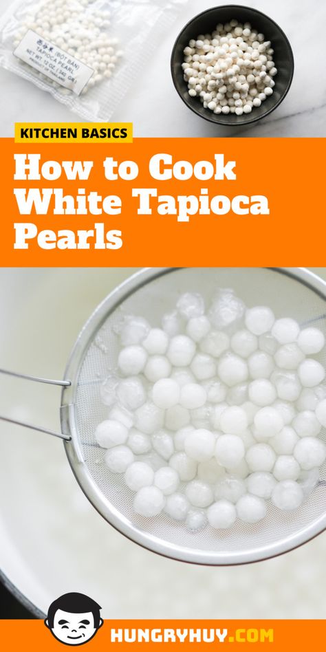 Cook Tapioca Pearls, Bubble Tea At Home, Tapioca Boba, Tapioca Recipes, Tapioca Pearl, Boba Tea Recipe, Boba Recipe, How To Make Bubbles, Bubble Tea Recipe