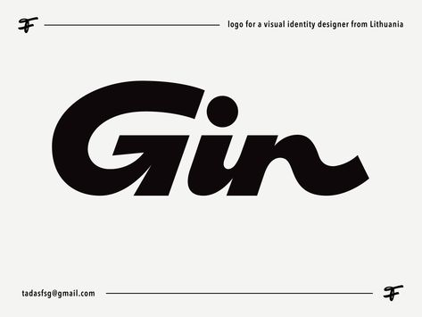 Gin Thailand Nails, Gin Logo, Gin Brands, Gin Bar, Typography Logo, Visual Identity, Global Community, Creative Professional, Gin