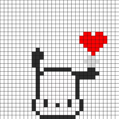 Cross Stitch Patterns Sanrio, Pochacco Perler Beads, Sanrio Perler Bead Patterns, Perler Ideas, Pattern Maker, Perler Bead Templates, Cross Stitch For Kids, Kandi Patterns, Bead Sprite