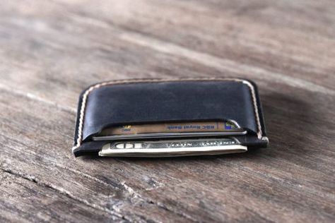 Sleeve Wallets | Handmade Leather One-of-a-Kind Originals Front Pocket Wallet Men, Men Minimalist Fashion, Best Groomsmen Gifts, Gift For Groom, Slim Wallet Men, Minimalist Bag, Front Pocket Wallet, Mens Wallet, Guys Clothing Styles